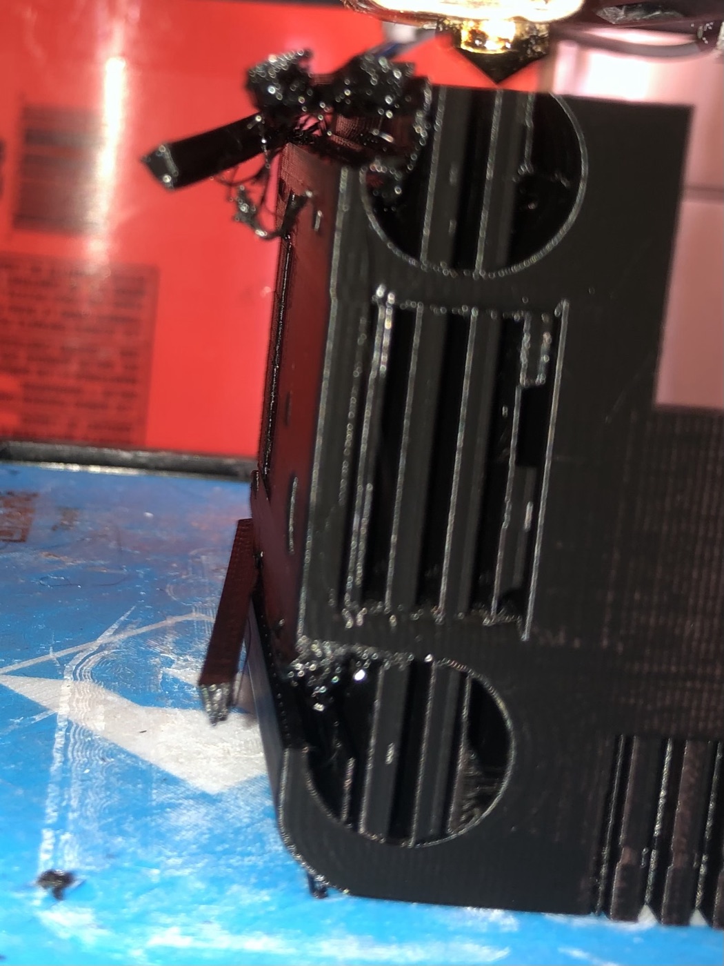 When a print lets go of the bed and the printer doesn’t notice